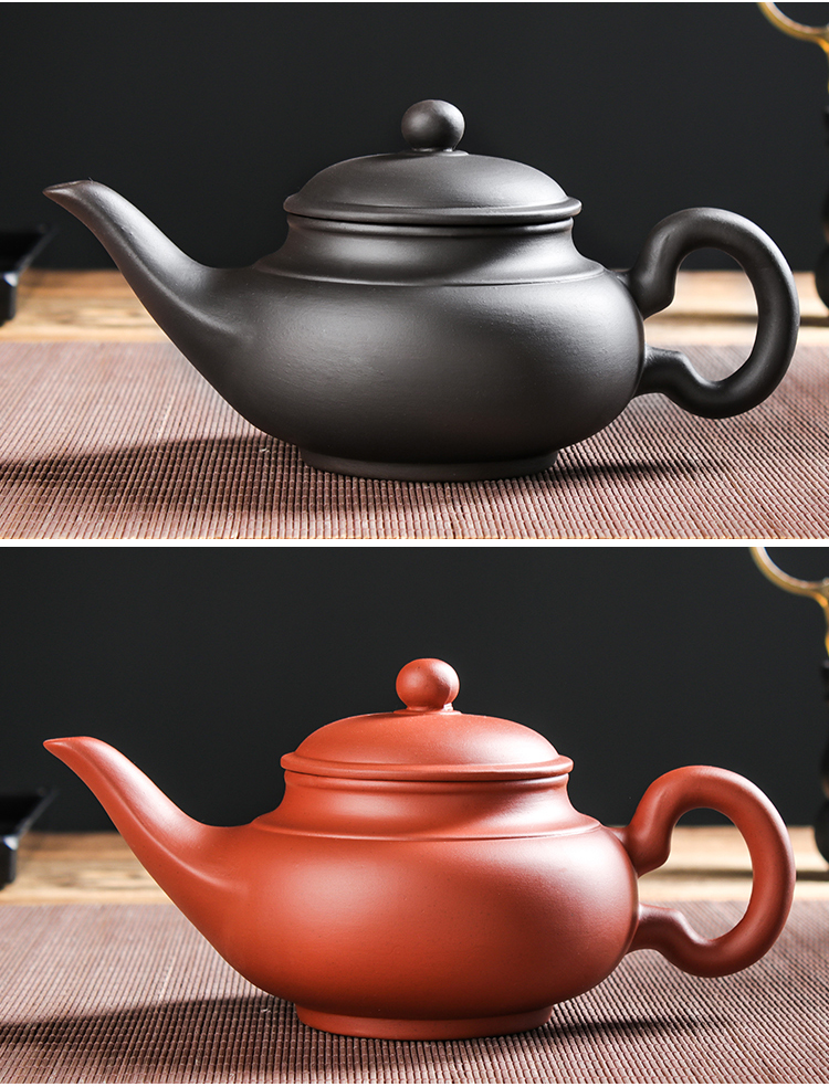 宜兴紫砂壶加大容量大号泡茶壶手工茶壶单壶陶瓷家用茶具茶杯套装